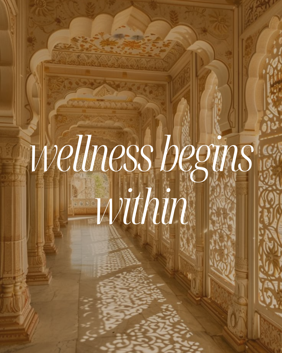 Wellness begins within