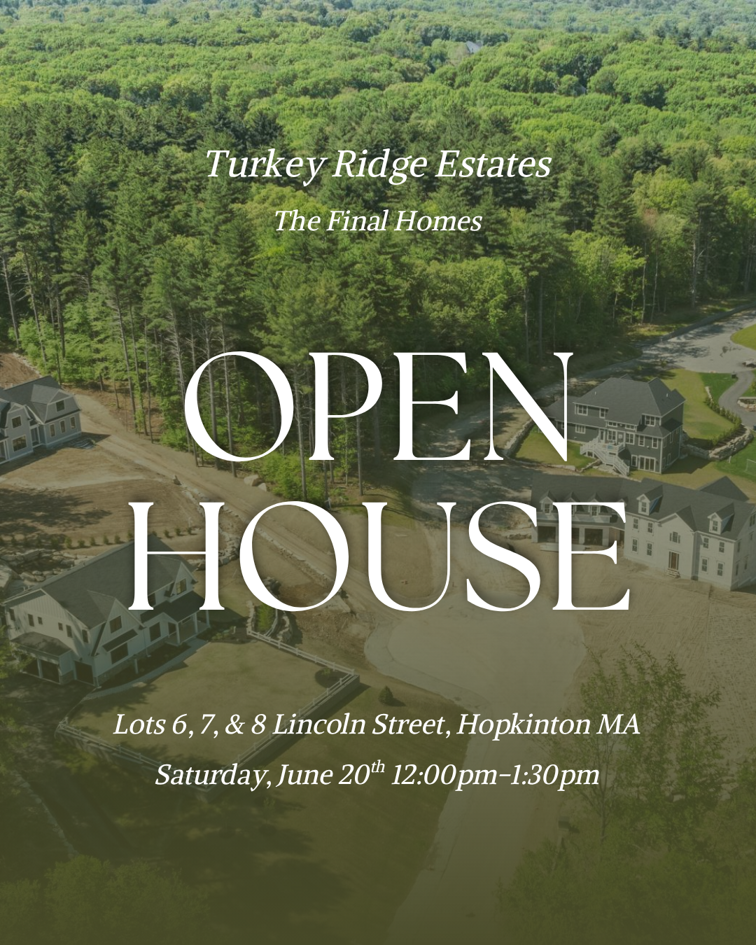 Turkey Ridge Estates Open House
